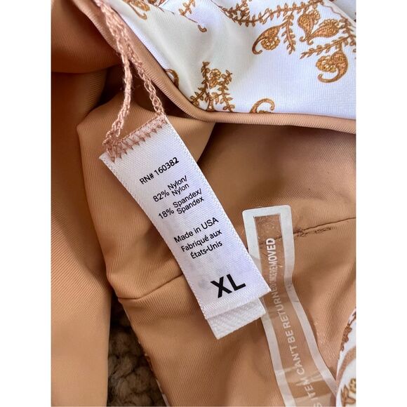 Kya Adelle Bottom in Paisley/Sand - Picture 8 of 8